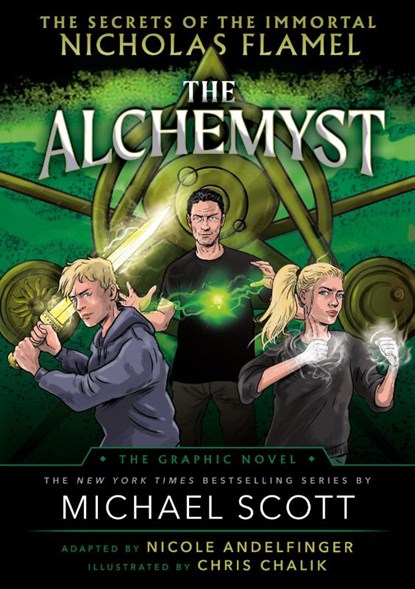 The Alchemyst: The Secrets of the Immortal Nicholas Flamel Graphic Novel, Michael Scott ; Chris Chalik - Paperback - 9780593304686