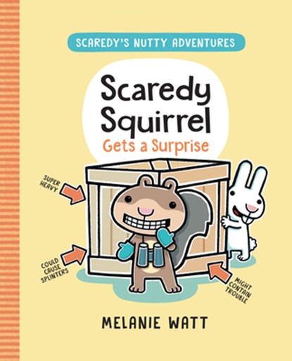 Scaredy Squirrel Gets a Surprise: (A Graphic Novel), Melanie Watt - Gebonden - 9780593307588