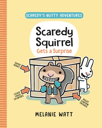 Scaredy Squirrel Gets a Surprise: (A Graphic Novel), Melanie Watt - Gebonden - 9780593307595