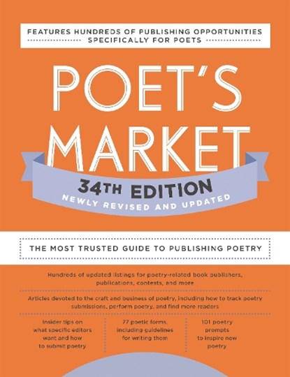 Poet's Market 34th Edition: The Most Trusted Guide to Publishing Poetry, Robert Lee Brewer - Paperback - 9780593332115