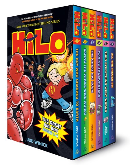 Hilo: The Great Big Box, Judd Winick - Gebonden - 9780593375358
