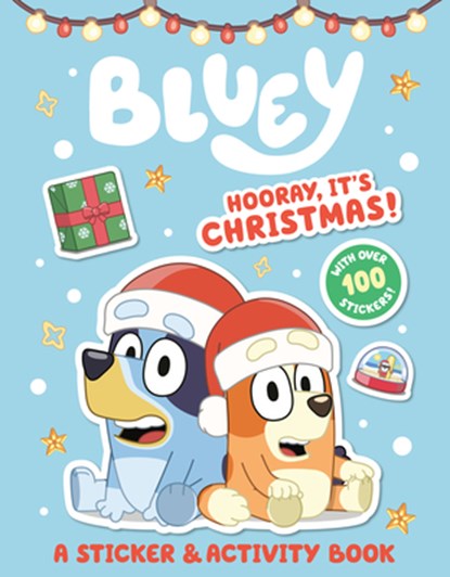 Bluey: Hooray, It's Christmas!: A Sticker & Activity Book, Penguin Young Readers Licenses - Paperback - 9780593384176