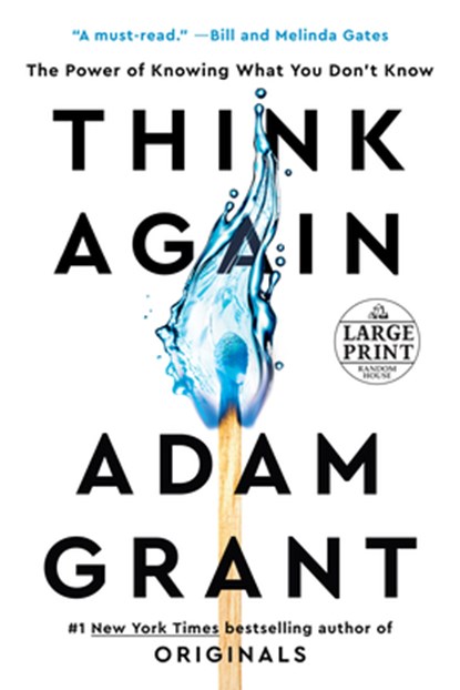 Think Again, Adam Grant - Paperback - 9780593395783