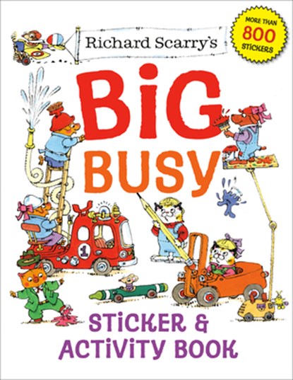 Richard Scarry's Big Busy Sticker and Activity Book, Richard Scarry - Paperback - 9780593426258