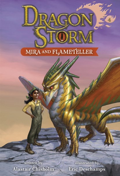 Dragon Storm #4: Mira and Flameteller, Alastair Chisholm - Paperback - 9780593479636