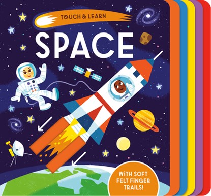 Touch & Learn: Space: With Colorful Felt to Touch and Feel, Becky Davies - Gebonden - 9780593480113