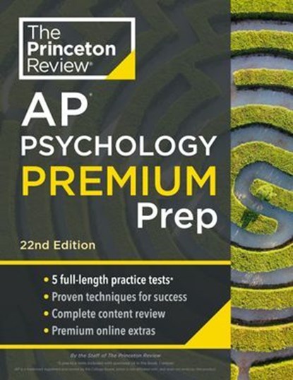 Princeton Review AP Psychology Premium Prep, 22nd Edition, The Princeton Review - Ebook - 9780593517734