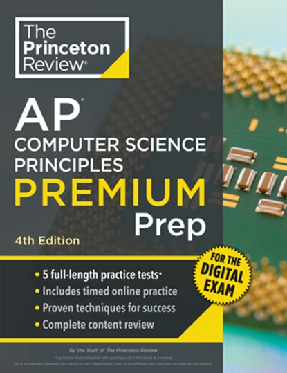 Princeton Review AP Computer Science Principles Premium Prep, 4th Edition, Princeton Review - Paperback - 9780593518243