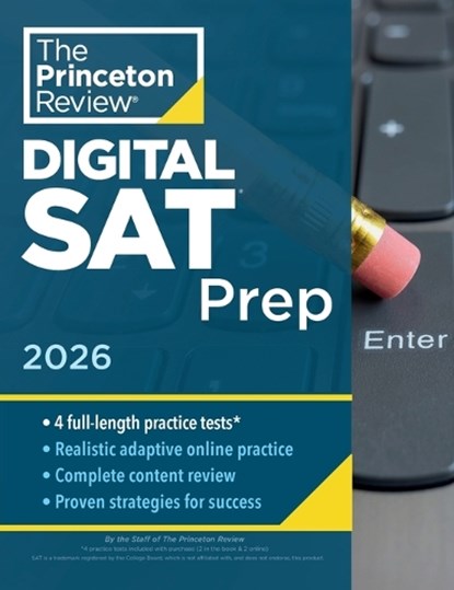 Princeton Review Digital SAT Prep, 2026, The Princeton Review - Paperback - 9780593518359