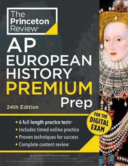 Princeton Review AP European History Premium Prep, 24th Edition, Princeton Review - Paperback - 9780593518496