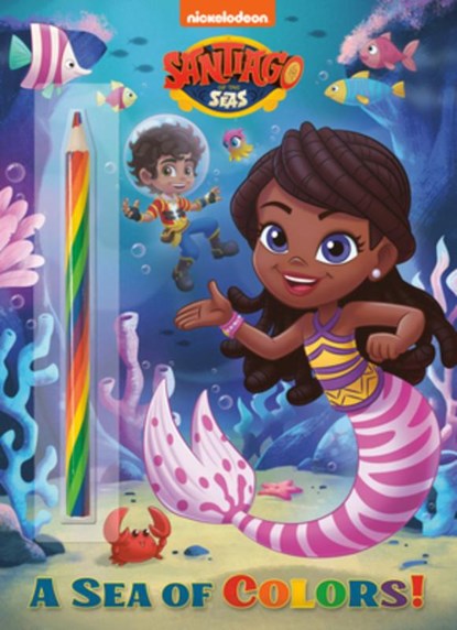 A Sea of Colors! (Santiago of the Seas), Golden Books - Paperback - 9780593563946