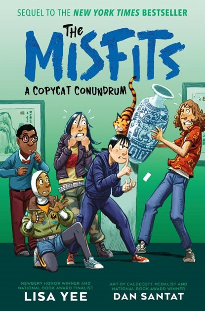 A Copycat Conundrum (The Misfits), Lisa Yee ; Dan Santat - Gebonden - 9780593564226