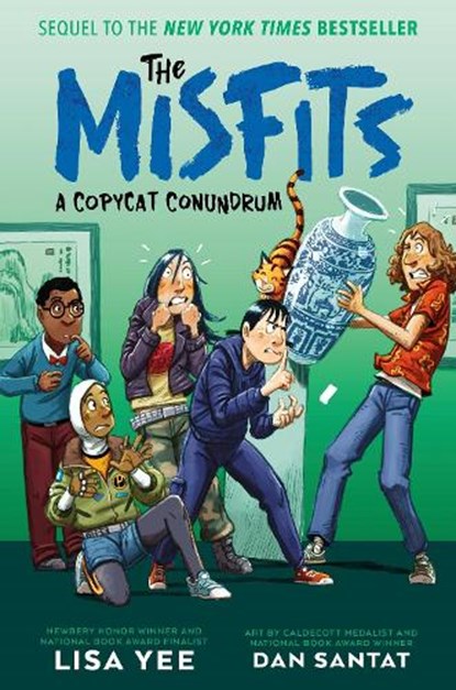 A Copycat Conundrum (The Misfits), Lisa Yee ; Dan Santat - Paperback - 9780593564257