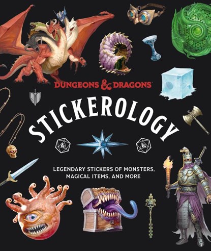 Dungeons & Dragons Stickerology, Official Dungeons & Dragons Licensed - Paperback - 9780593580752