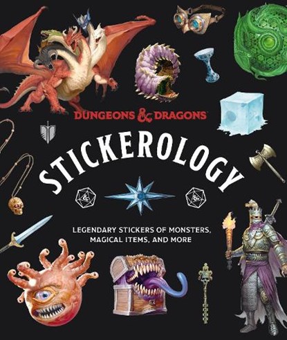Dungeons & Dragons Stickerology, Official Dungeons & Dragons Licensed - Paperback - 9780593580752