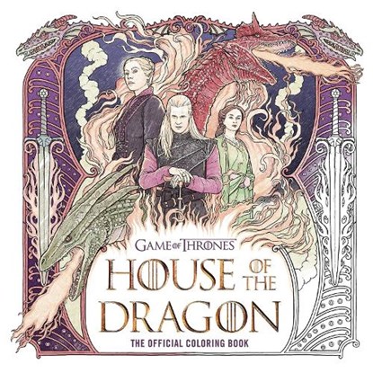 House of the Dragon: The Official Coloring Book, Random House Worlds - Paperback - 9780593581940