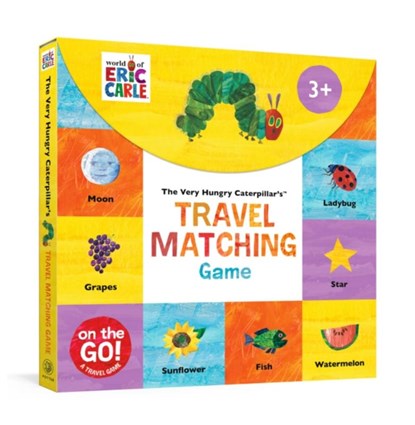 The Very Hungry Caterpillar's Travel Matching Game: A Matching Activity for Kids on the Go!, Eric Carle - Gebonden - 9780593582398