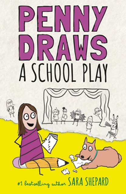 Penny Draws a School Play, Sara Shepard - Gebonden - 9780593616802