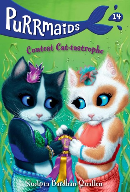 Purrmaids #14: Contest Cat-tastrophe, Sudipta Bardhan-Quallen ; Vivien Wu - Paperback - 9780593645376