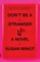 Don't Be a Stranger, Susan Minot - Paperback - 9780593688489