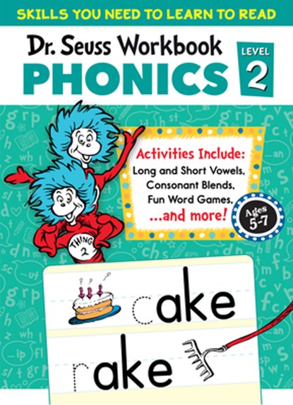 Dr. Seuss Phonics Level 2 Workbook, Dr. Seuss - Paperback - 9780593712474