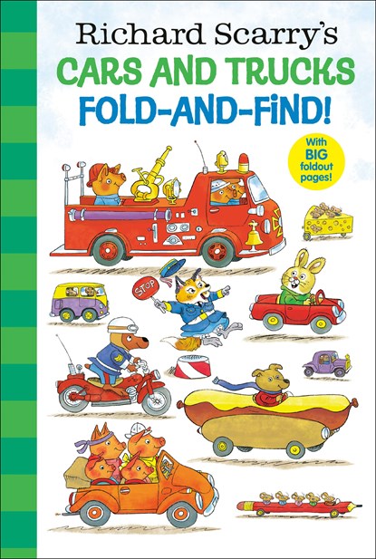 Richard Scarry's Cars and Trucks Fold-and-Find!, Richard Scarry - Gebonden - 9780593807675