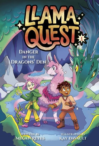 Llama Quest #1: Danger in the Dragons' Den, Megan Reyes ; Kay Davault - Paperback - 9780593808542