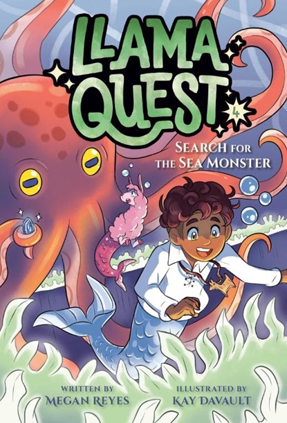 Llama Quest 04: Search for the Sea Monster, Megan Reyes - Paperback - 9780593808634