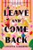 Leave and Come Back, Lavanya Lakshmi - Gebonden - 9780593834220