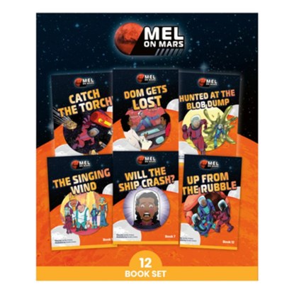 Phonic Books Mel on Mars: Decodable Books for Older Readers (CVC, Consonant Blends and Consonant Teams), Phonic Books - Paperback - 9780593842447