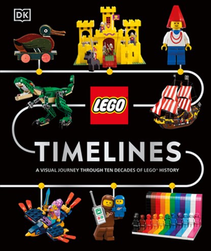 Lego Timelines: A Visual Journey Through Ten Decades of Lego History, Simon Hugo - Gebonden - 9780593844168