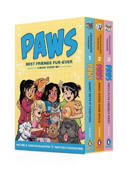 PAWS: Best Friends Fur-Ever Boxed Set (Books 1-3), Nathan Fairbairn - Paperback - 9780593856765