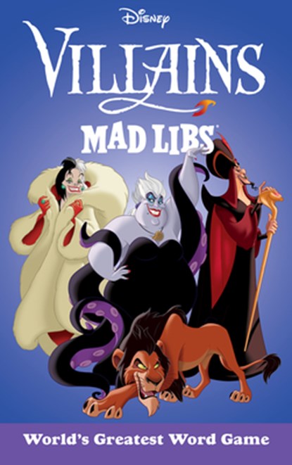 Disney Villains Mad Libs: World's Greatest Word Game, Brandon T. Snider - Paperback - 9780593890790