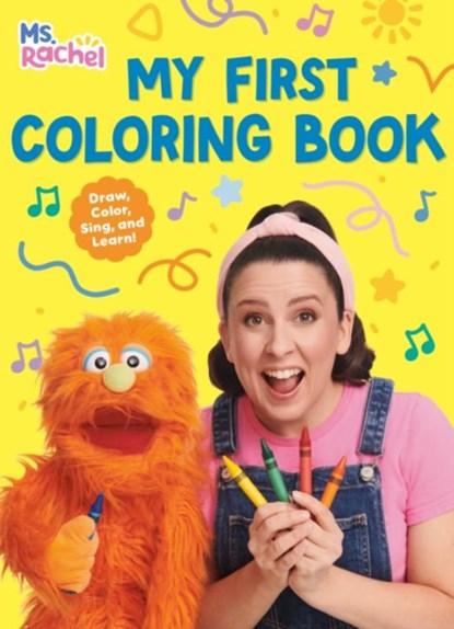 My First Coloring Book, Ms. Rachel - Paperback - 9780593897614