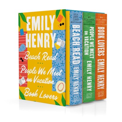 Beach Read / People We Meet on Vacation / and Book Lovers, Emily Henry - Paperback - 9780593953662