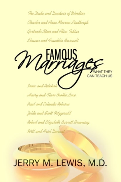 Famous Marriages, Jerry M Lewis - Paperback - 9780595368631