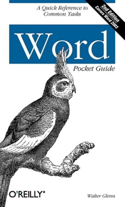 Word Pocket Guide 2e, Walter Glenn - Paperback - 9780596006846