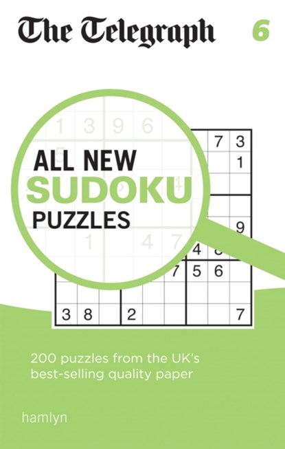 The Telegraph All New Sudoku Puzzles 6, Telegraph Media Group Ltd - Paperback - 9780600631149