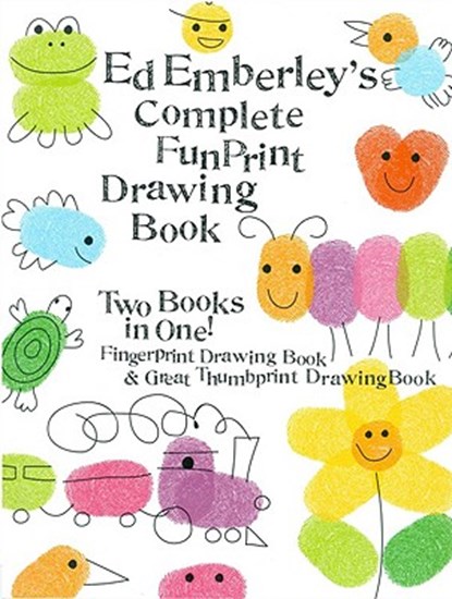 Ed Emberley's Complete Funprint Drawing Book: Fingerprint Drawing Book & Great Thumbprint Drawing Book, Ed Emberley - Gebonden - 9780613717830