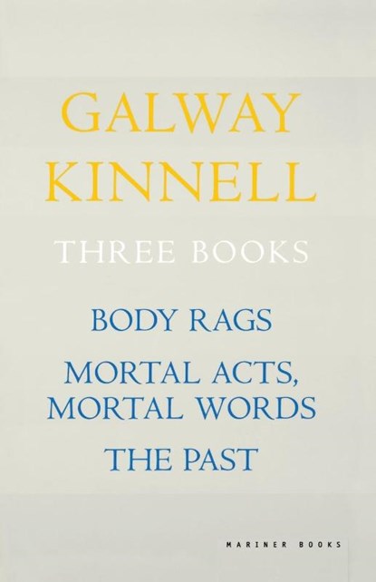 Three Books, Galway Kinnell - Paperback - 9780618219117