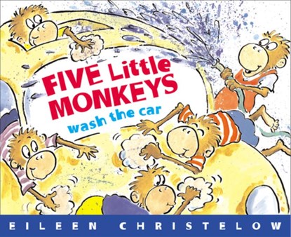 Five Little Monkeys Wash the Car, Christelow Eileen Christelow - Paperback - 9780618486021