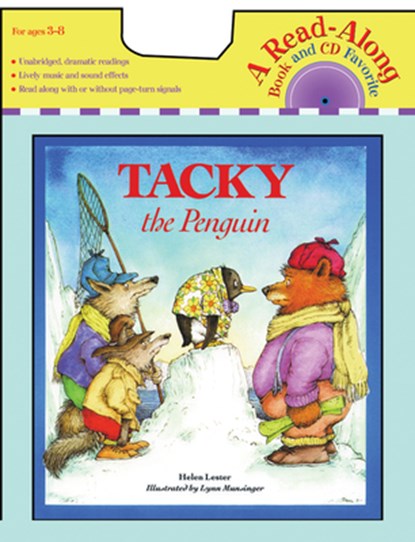 Tacky the Penguin Book & CD [With CD (Audio)], Helen Lester - Paperback - 9780618737543
