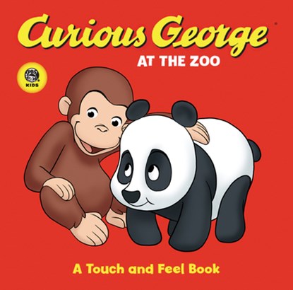 Curious George at the Zoo (CGTV Touch-and-Feel Board Book), Rey H. A. Rey - Gebonden - 9780618800421