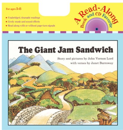 The Giant Jam Sandwich Book & Cd, John Vernon Lord ; Janet Burroway - AVM - 9780618839520