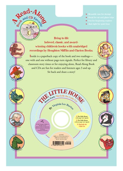 The Little House Book & CD: A Caldecott Award Winner [With CD], Virginia Lee Burton - Paperback - 9780618916511