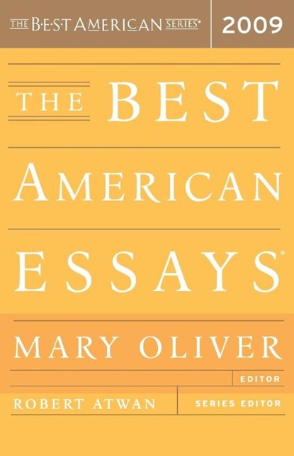 The Best American Essays, Mary Oliver ; Robert Atwan - Paperback - 9780618982721