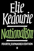 Nationalism 4e Expanded | E Kedourie | 