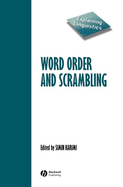 Word Order and Scrambling, Simin (University of Arizona) Karimi - Gebonden - 9780631233275
