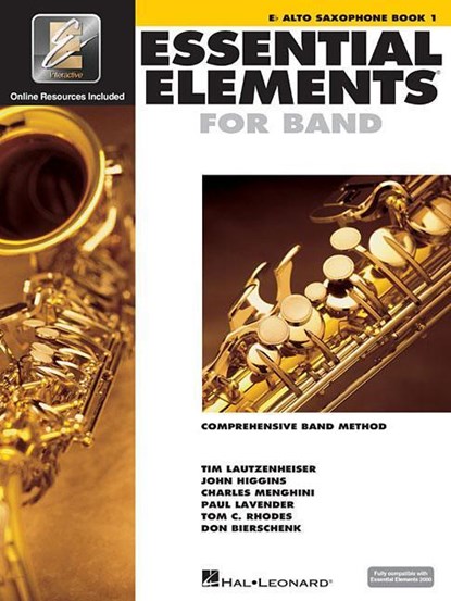 Essential Elements for Band - Eb Alto Saxophone Book 1 with, Hal Leonard Corp - Paperback - 9780634003172