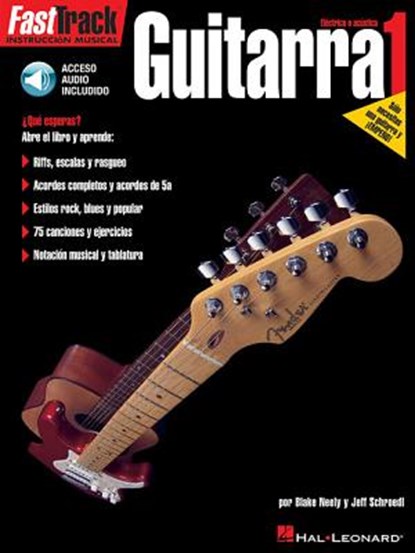 Fasttrack Guitar Method - Spanish Edition - Level 1: Fasttrack Guitarra 1, SCHROEDL,  Jeff - Paperback - 9780634023804